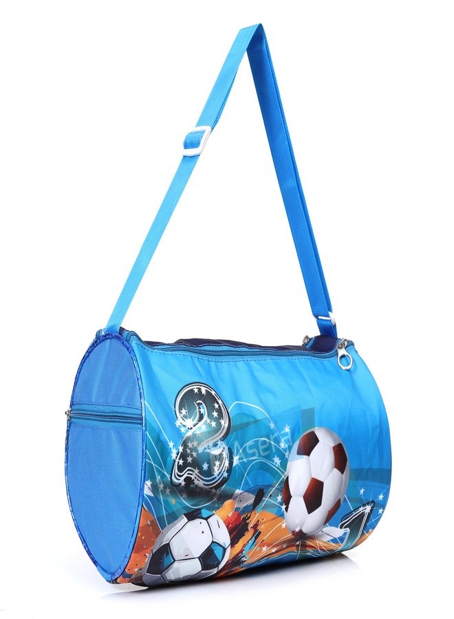 Asera حقيبة سفر أسيرا للأطفال/الأولاد/البنات | حقيبة متينة بتصميم مميز | مثالية للسفر واللعب | هدايا تذكارية لحفلات أعياد ميلاد الأطفال (كرة القدم) - Image 3